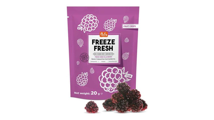 Pol's Freeze Fresh Kurutulmuş Böğürtlen 20 g