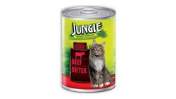 Jungle Biftekli Yaş Kedi Maması 415 g