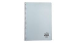 Mikro A4 Spiralli Plastik Kapakli Cizgili Defter 60 Yaprak
