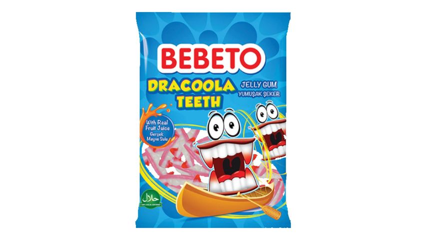 Bebeto Dracula Vampir Diş Yumuşak Şeker 80 g