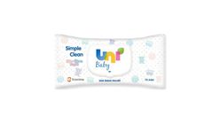 Uni Baby Simple Clean Kapaklı 72'li