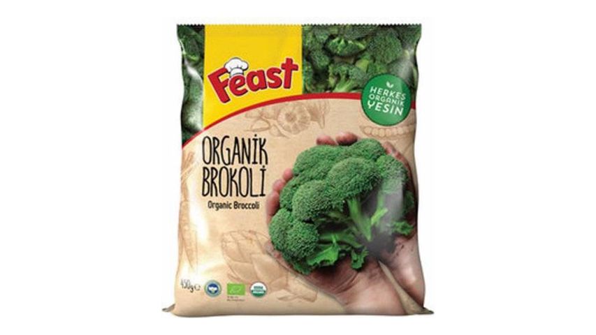 Feast Dondurulmuş Organik Brokoli 450 g