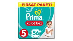 Prima No: 5 Junior Külot Bebek Bezi 12-17 kg 56'lı