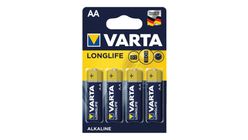 Varta AA Longlife Alkalin Pil 4'lü