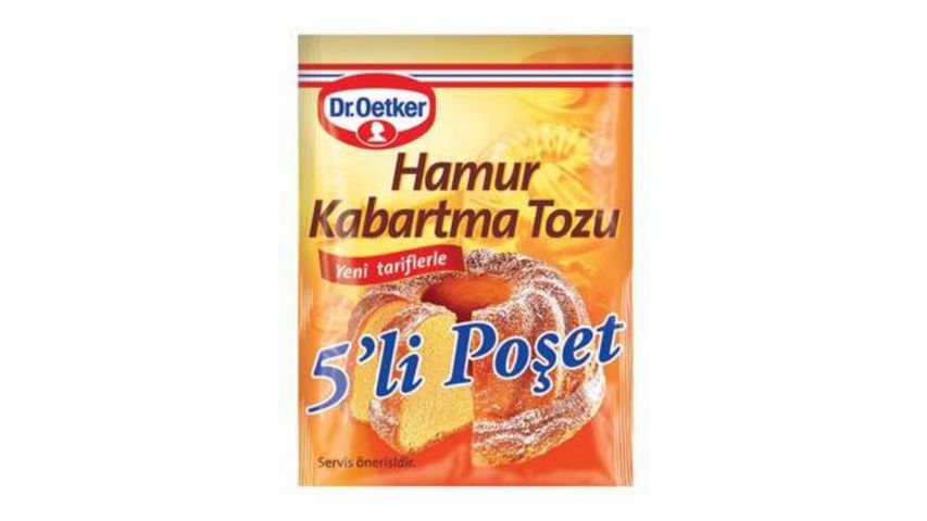 Dr. Oetker Baking Powder 5-Pack 50 g