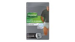 Depend Emici Külot Büyük Boy Erkekler İçin 8'li