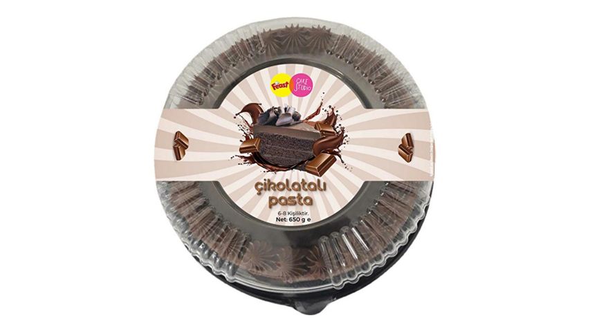 Feast Dondurulmuş Cake Studio Çikolatalı Pasta 650 g
