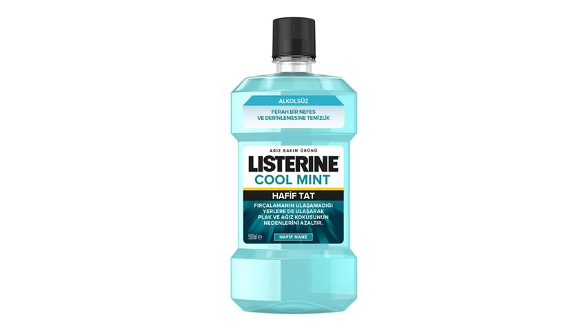 Listerine Cool Mint Light Taste Mouthwash 500 ml