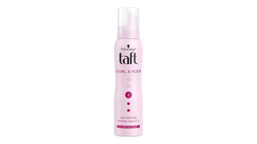 Taft Curl & Flex Saç Köpüğü 150 ml