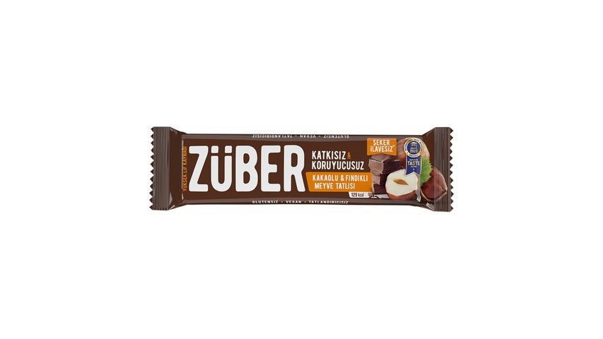 Züber Fındık & Kakaolu Meyve Tatlısı 40 g