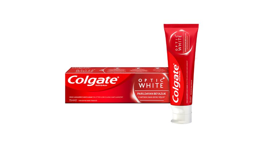 Colgate Optic White Parıldayan Beyazlık Beyazlatıcı Diş Macunu 75 ml