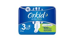 Orkid Ultra Extra Hijyenik Ped Gece 6'lı