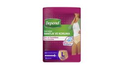 Depend Emici Külot Büyük Boy Kadın 9'lu