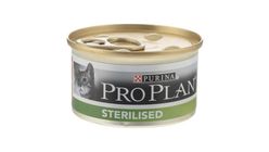 Purina Pro Plan Sterilised Ton Balikli ve Somonlu Kisirlastirilmis Yas Kedi Mamasi 85 g