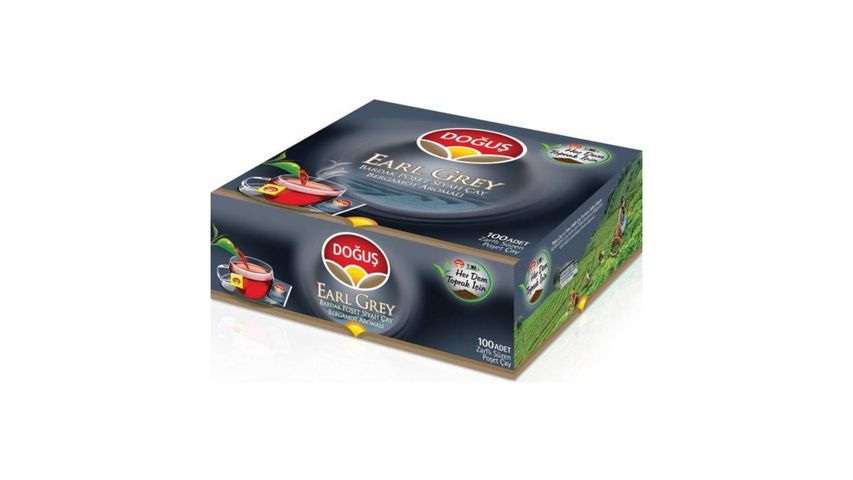 Doğuş Earl Grey Bardak Poşet Siyah Çayı Bergamot Aromalı 100'lü