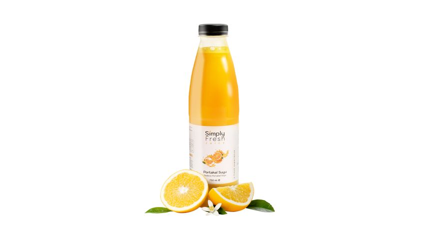 Simply Fresh Sıkma Portakal Suyu 750 ml