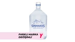 Sırmakeş Cam Damacana Su 15 L + Farklı Marka Değişimi