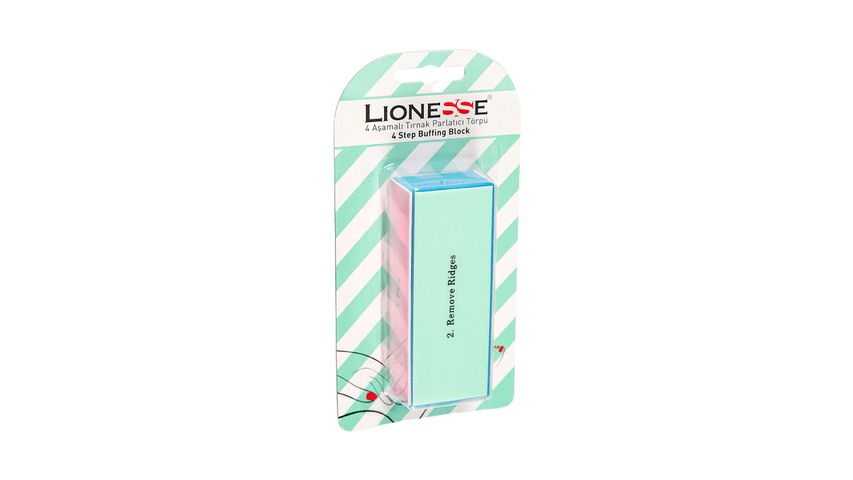 Lionesse 4 Aşamalı Tırnak Parlatıcı Törpü