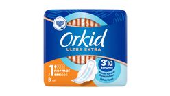 Orkid Ultra Extra Hygienic Pads Normal 8 Pack