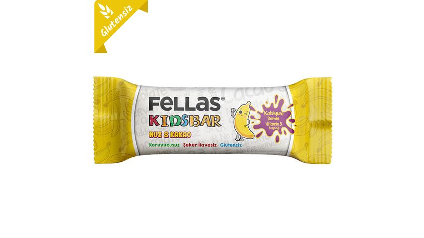 Fellas Kids Banana and Cocoa Fruit Bar 28 g