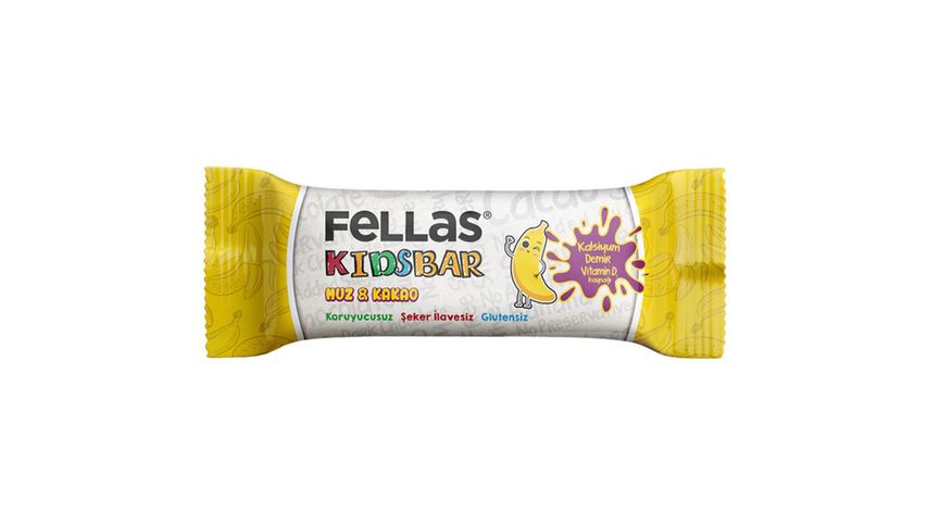 Fellas Kids Banana and Cocoa Fruit Bar 28 g