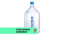 Damla Glass Water Carboy 15 L
