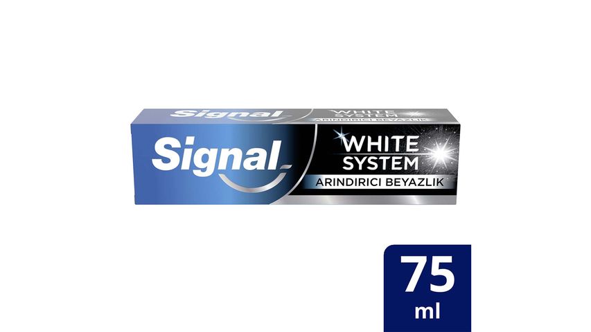 Signal White System Arındırıcı Beyazlık Diş Macunu 75 ml