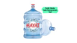 Hayat Yabancı Damacana İadeli Su 19 L