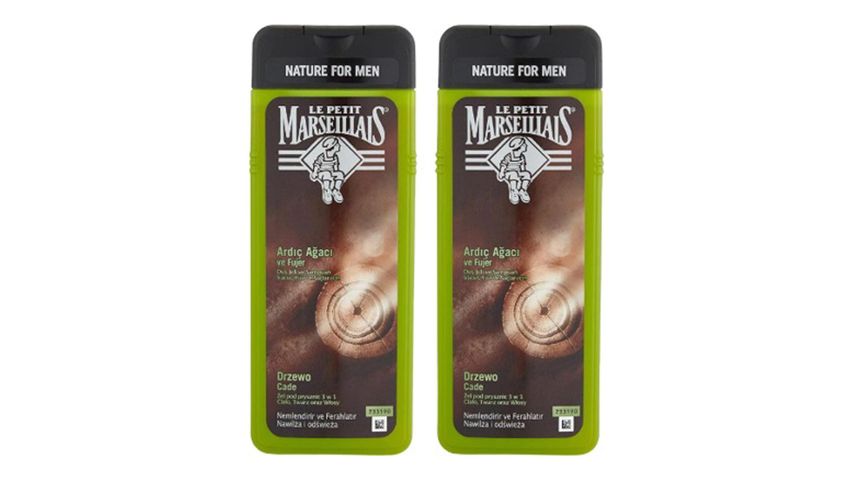 Le Petit Marseillais Cade Wood & Fern Shower Gel 2 x 400 ml