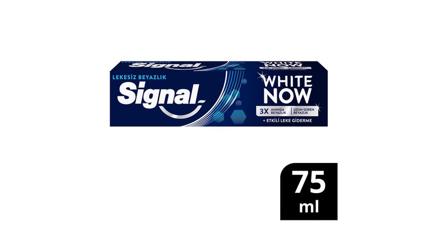 Signal White Now Stain-Free Whitening Toothpaste 75 ml