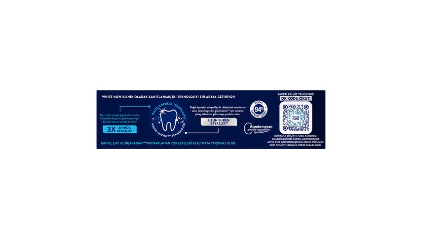 Signal White Now Stain-Free Whitening Toothpaste 75 ml
