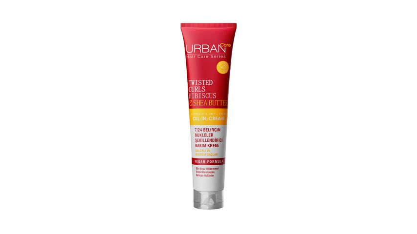 Urban Care Twisted Curls Hibiscus & Shea Butter Durulanmayan Saç Bakım Kremi 175 ml