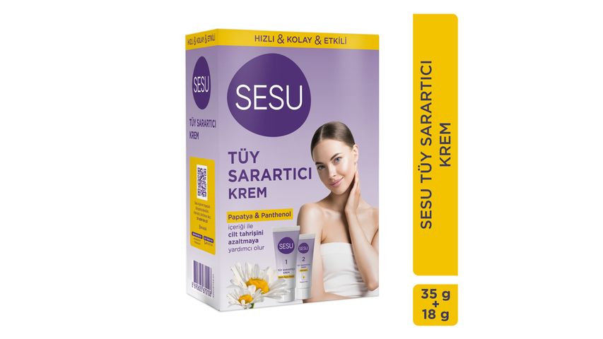 Sesu Hair Lightening Cream 35 g + 18 g