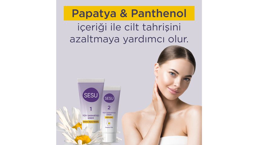 Sesu Hair Lightening Cream 35 g + 18 g