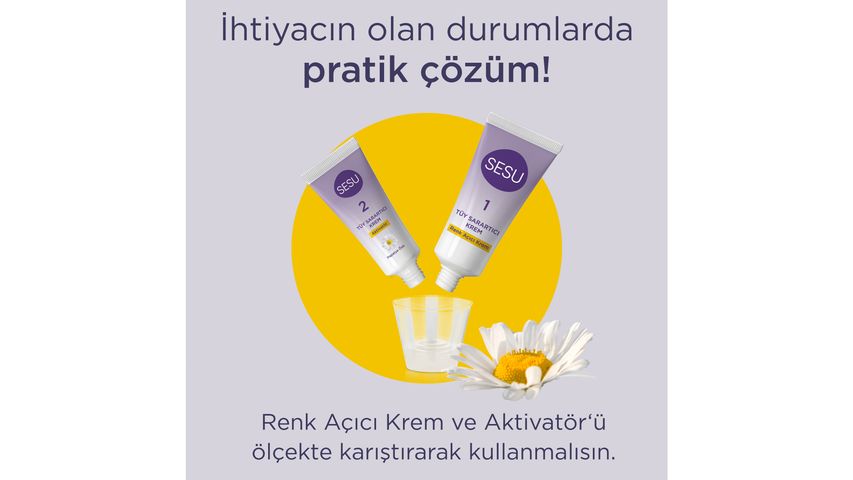 Sesu Hair Lightening Cream 35 g + 18 g