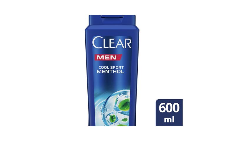 Clear Men Cool Sport Menthol Şampuan 600 ml