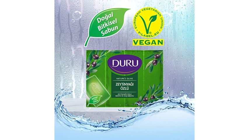Duru Natural Olive Zeytinyağı Özlü Duş Sabunu 4 x 150 g