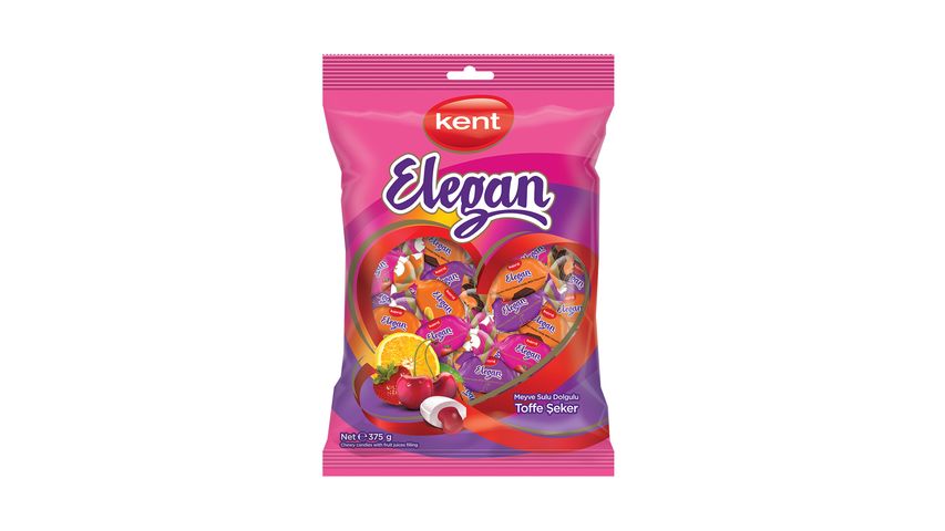 Kent Elegan Meyve Dolgulu Bayram Şekeri 375 g
