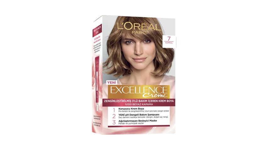 L'Oréal Paris Excellence Creme 7 Kumral Saç Boyası
