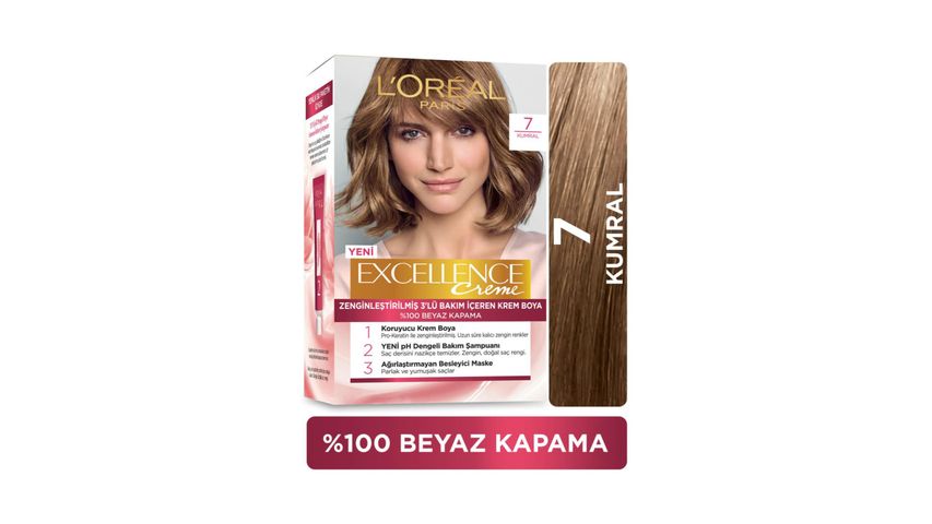 L'Oréal Paris Excellence Creme 7 Kumral Saç Boyası