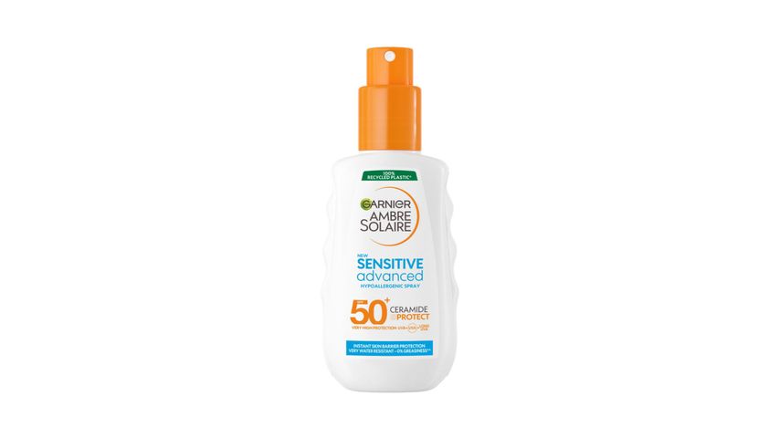 Garnier Ambre Solaire Sensitive Advanced Hipoalerjenik Güneş Koruyucu Sprey SPF50+150 ml