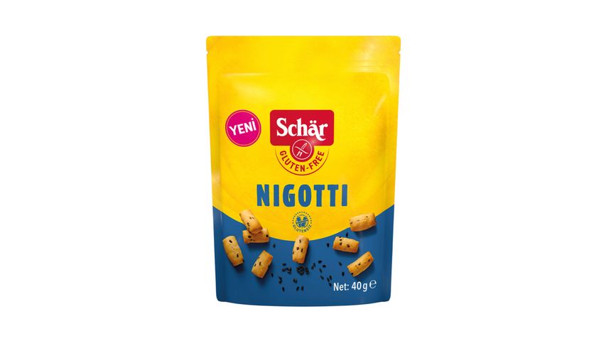 Schar Nigotti Gluten-Free Mini Crackers with Black Cumin 40 g