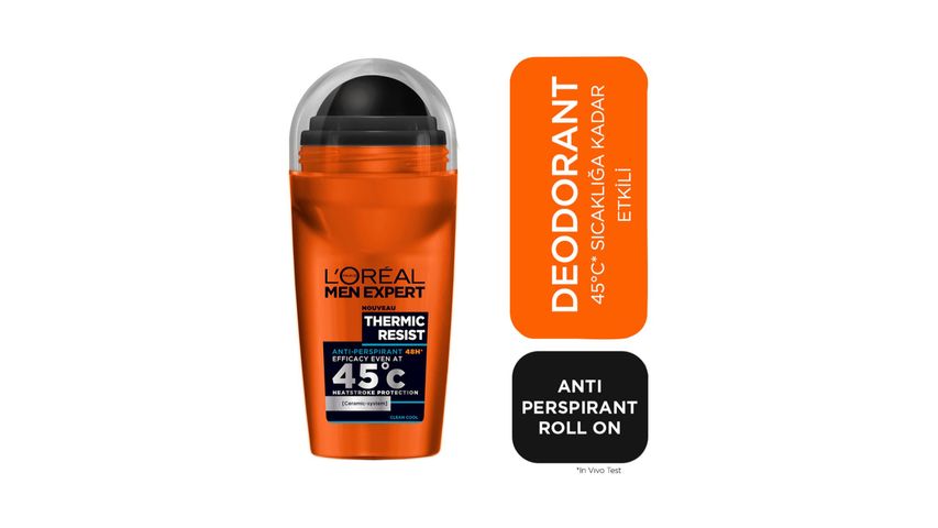 L'Oreal Paris Men Expert Thermic Resist Anti Perspirant Roll On 50 ml