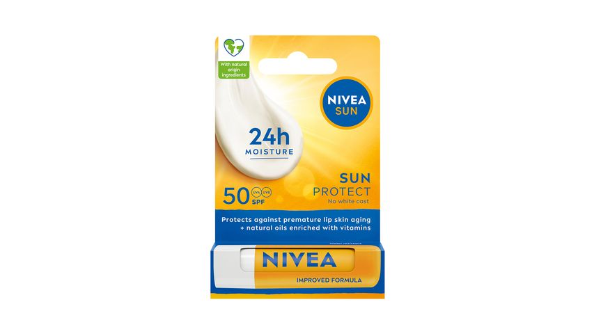 Nivea Sun High Sun Protection Lip Care Cream 4.8 g