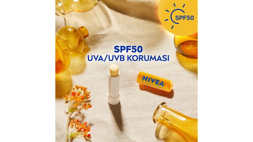 Nivea Sun High Sun Protection Lip Care Cream 4.8 g
