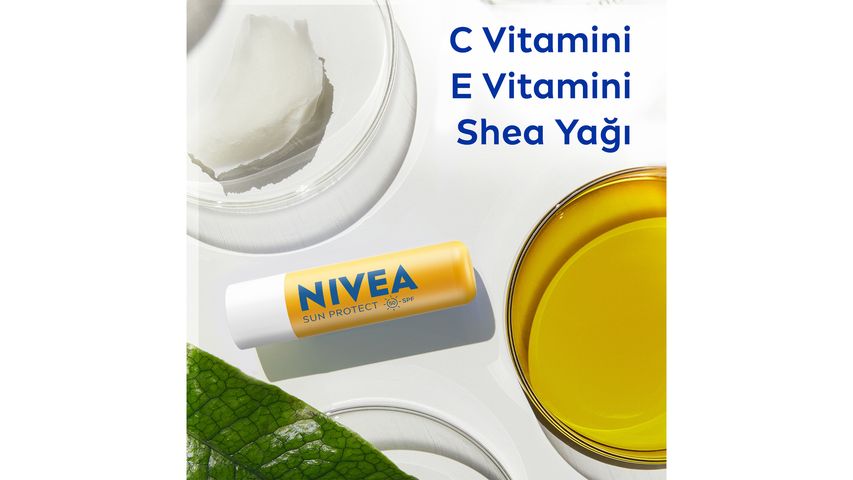 Nivea Sun High Sun Protection Lip Care Cream 4.8 g