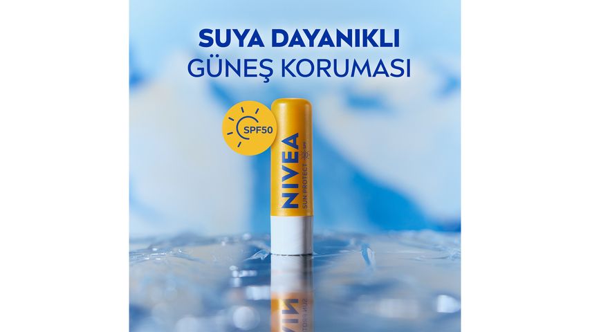 Nivea Sun High Sun Protection Lip Care Cream 4.8 g