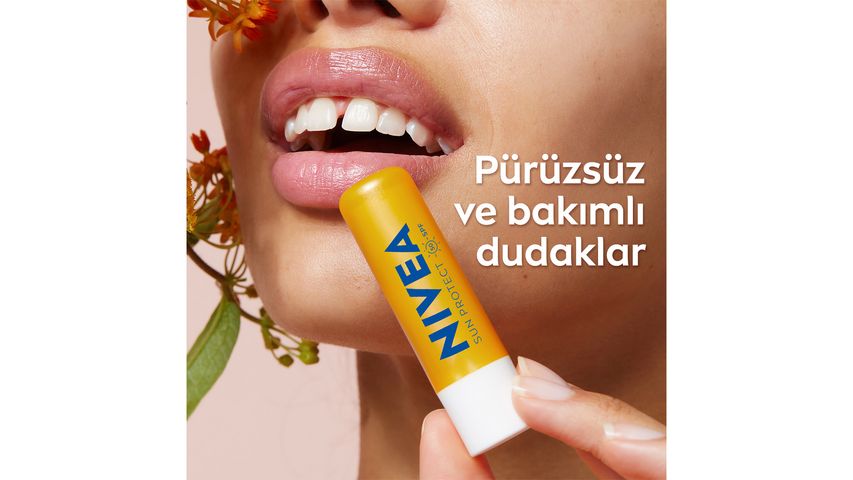 Nivea Sun High Sun Protection Lip Care Cream 4.8 g