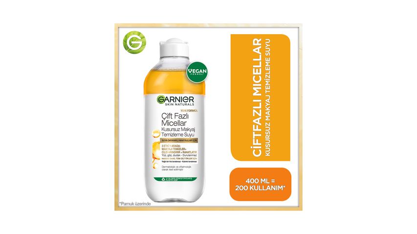 Garnier Kusursuz Makyaj Temizleme Suyu 400 ml