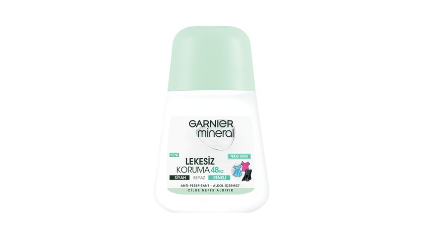 Garnier Mineral Lekesiz Koruma Ferah Koku Roll On 50 ml